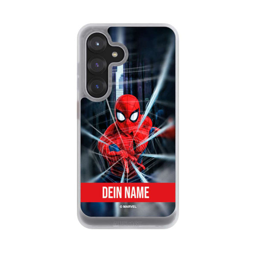 Samsung Galaxy S25 NIVOcore Spiderman Webs in Action personnalisable