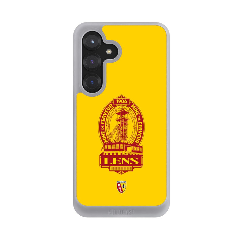 Galaxy S25 NIVOcore RC Lens Mine de Ferveur Emblem rot