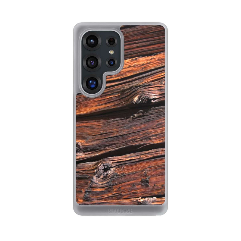 Galaxy S25 Ultra NIVOcore Verwitterte Holzplanken