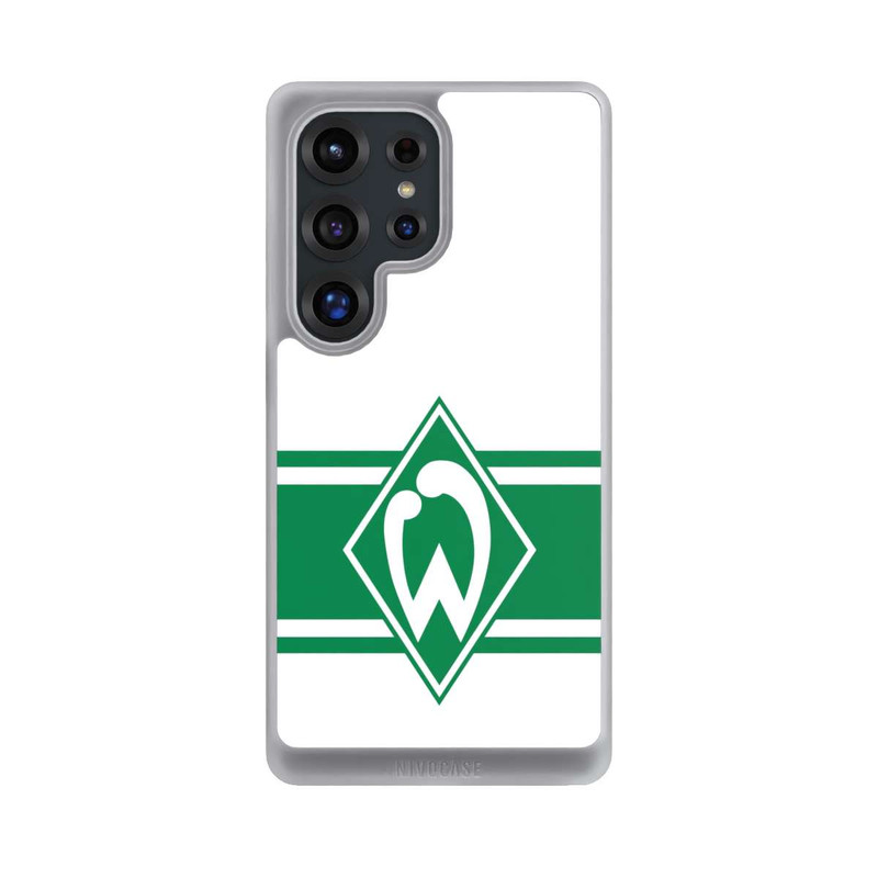 Galaxy S25 Ultra NIVOcore Werder Stripes White