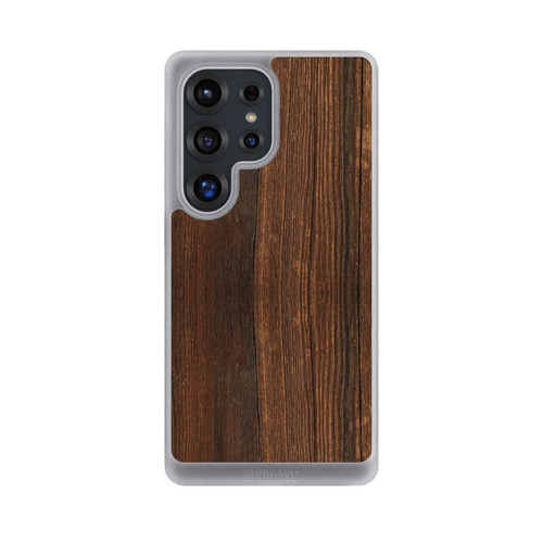 Samsung Galaxy S25 Ultra NIVOcore Look Bois de Noyer