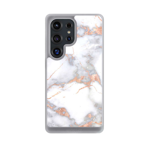 Samsung Galaxy S25 Ultra NIVOcore Weißer und goldener Marmorlook