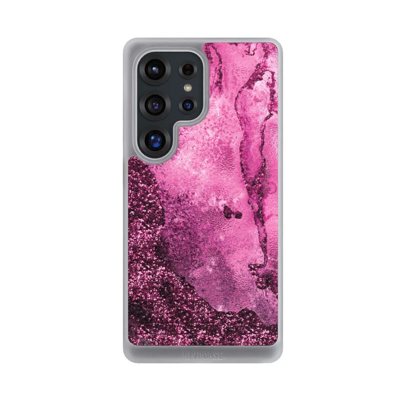 Galaxy S25 Ultra NIVOcore Pink Glitter Marble 2