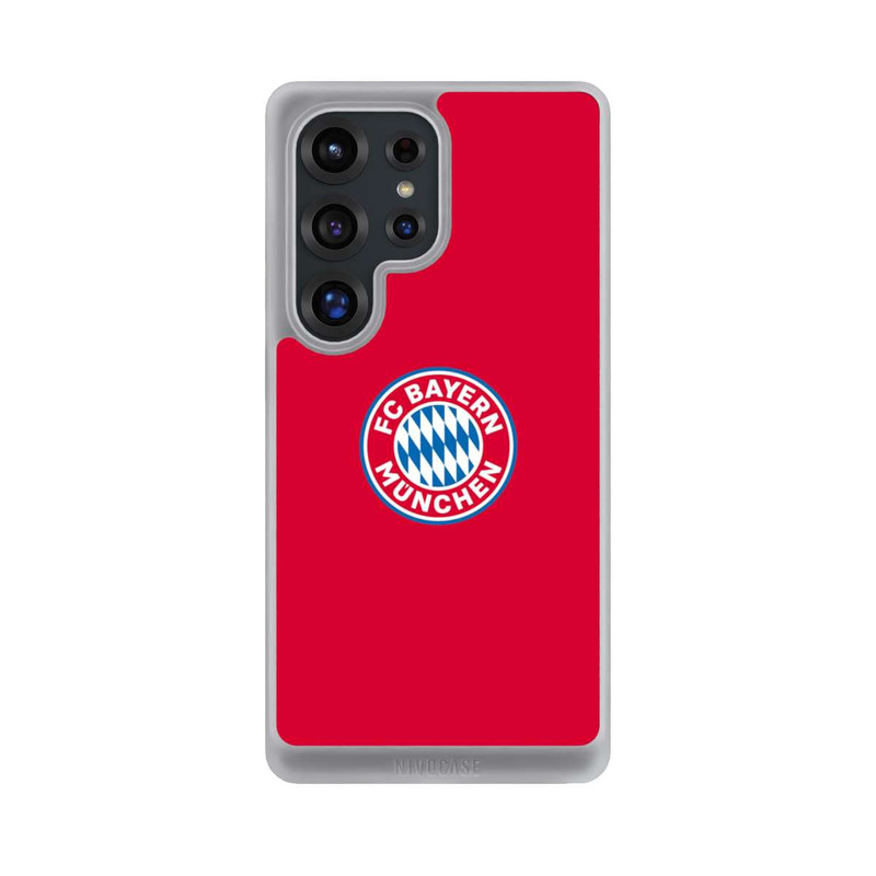 Galaxy S25 Ultra NIVOcore FCB Logo auf Rot