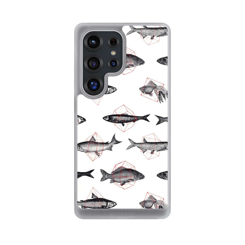 Galaxy S25 Ultra NIVOcore Fische in Geometrie