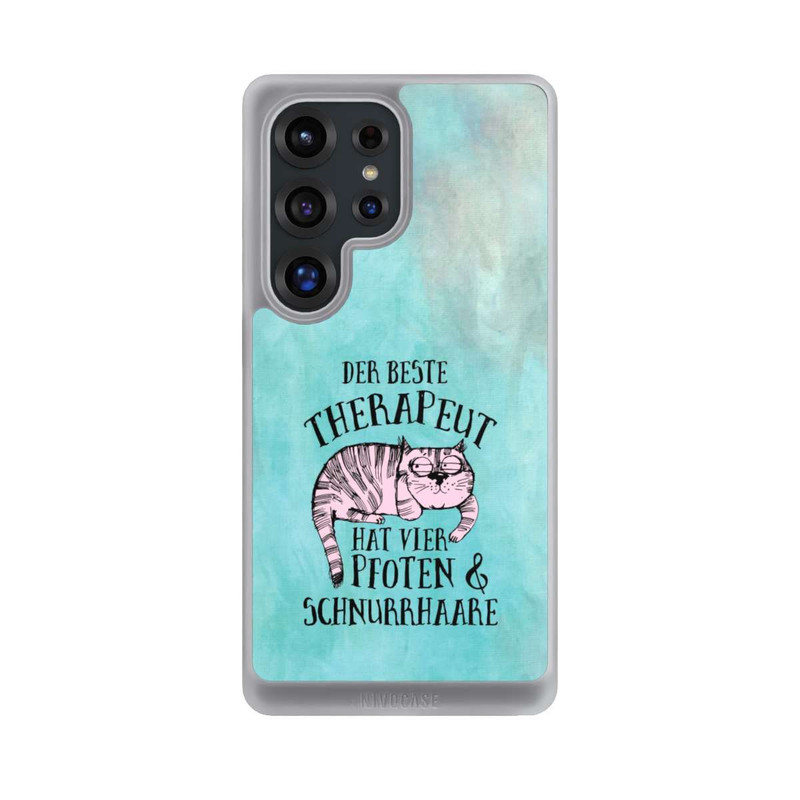 Galaxy S25 Ultra NIVOcore Katze Therapeut