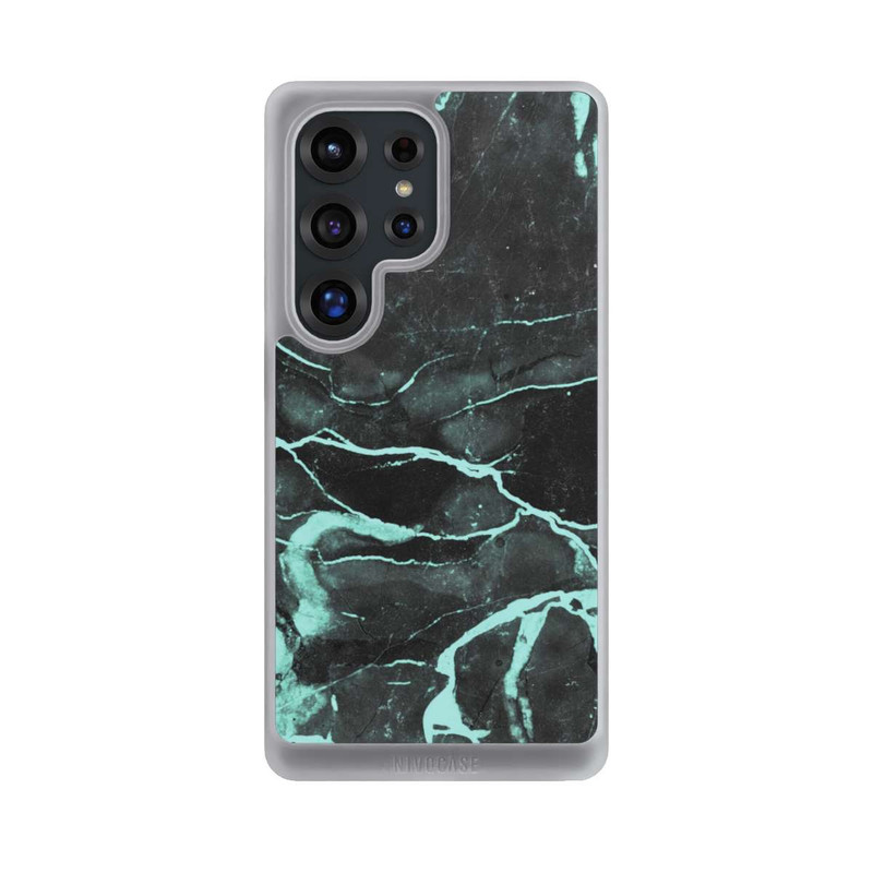Galaxy S25 Ultra NIVOcore Marbre gris et bleu