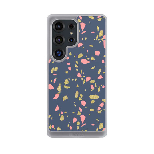 Samsung Galaxy S25 Ultra NIVOcore Terazzo Gold-Optik