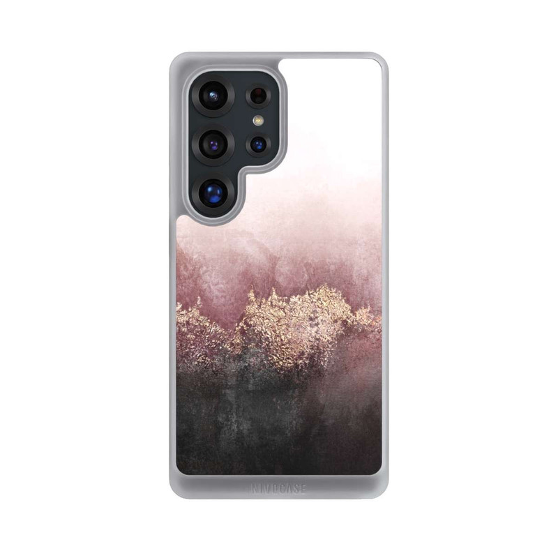 Galaxy S25 Ultra NIVOcore Rosa Himmelsstaub Golddruck