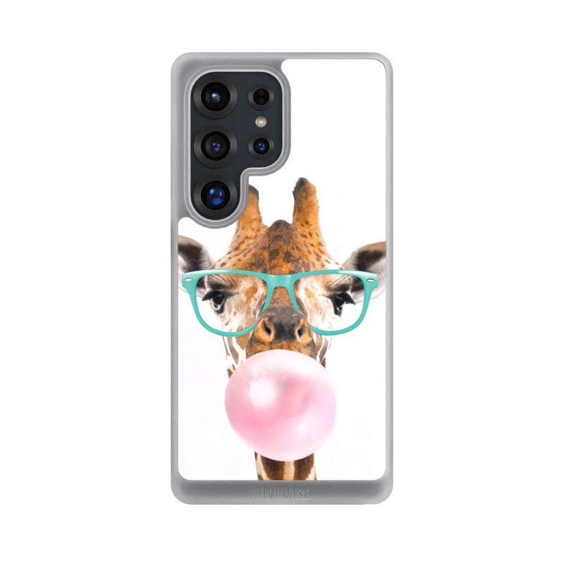 Galaxy S25 Ultra NIVOcore Giraffe mit Kaugummi