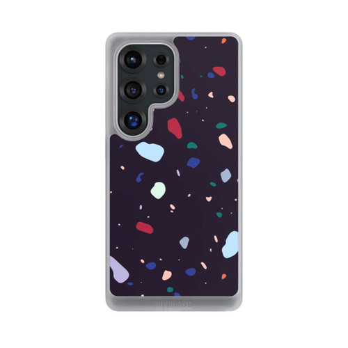 Samsung Galaxy S25 Ultra NIVOcore Modern Dark Rounded Terrazzo