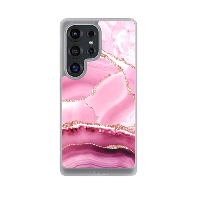 Galaxy S25 Ultra NIVOcore Marbre Sirène Rose