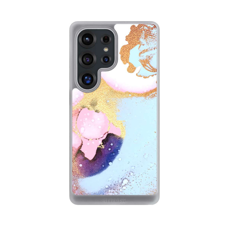 Galaxy S25 Ultra NIVOcore Pastell Glamour Tintenstruktur
