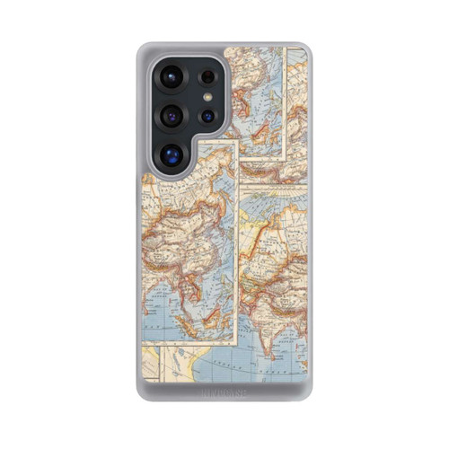 Samsung Galaxy S25 Ultra NIVOcore World Map Vintage