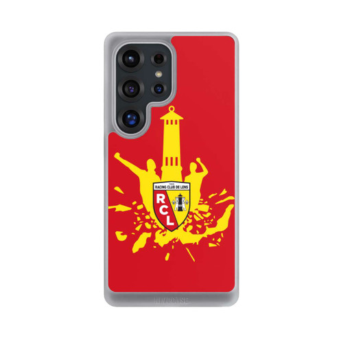 Samsung Galaxy S25 Ultra NIVOcore Tour RCL jaune sur rouge