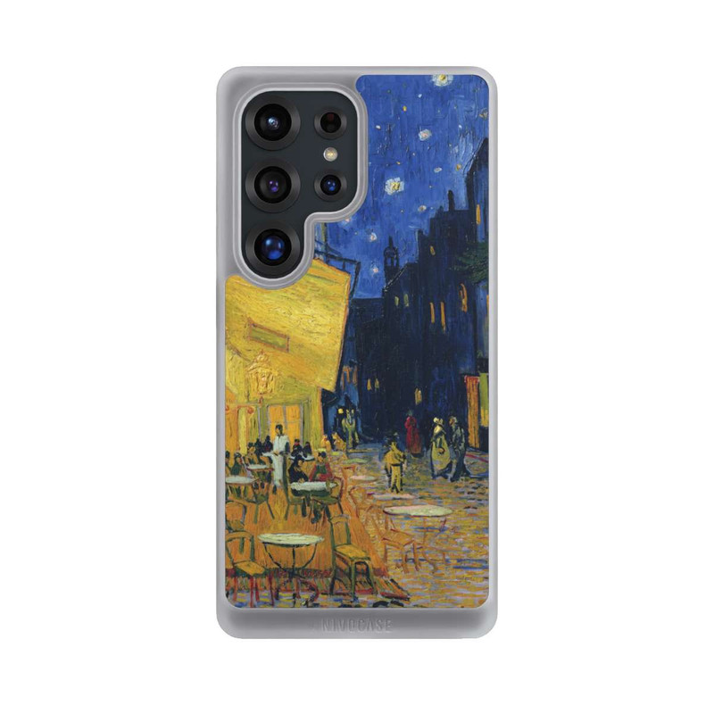 Galaxy S25 Ultra NIVOcore Cafe Terrace Place du Forum by Vincent Van Gogh