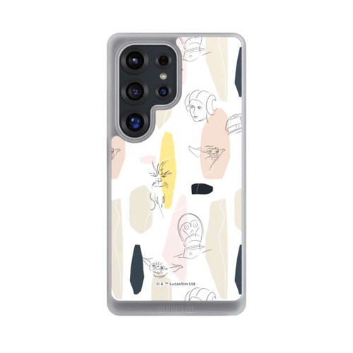 Samsung Galaxy S25 Ultra NIVOcore Helle Seite Line Art