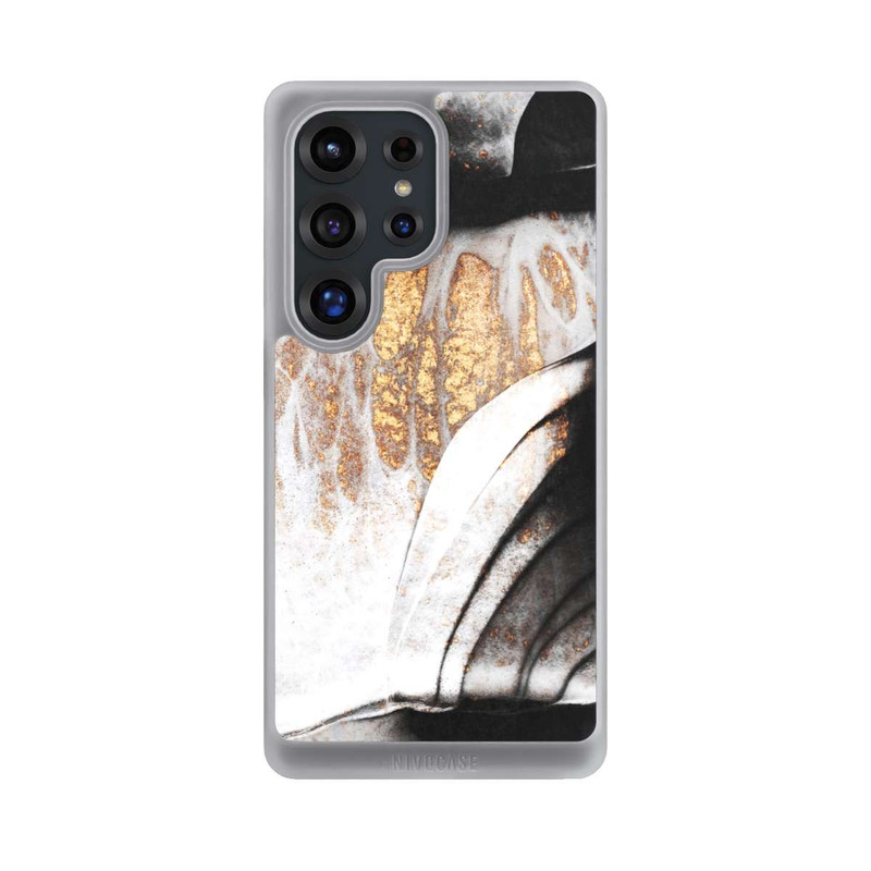 Galaxy S25 Ultra NIVOcore Veines noires et dorées