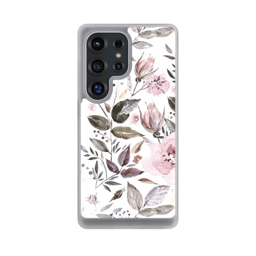 Samsung Galaxy S25 Ultra NIVOcore Aquarell braune Rosenblüten