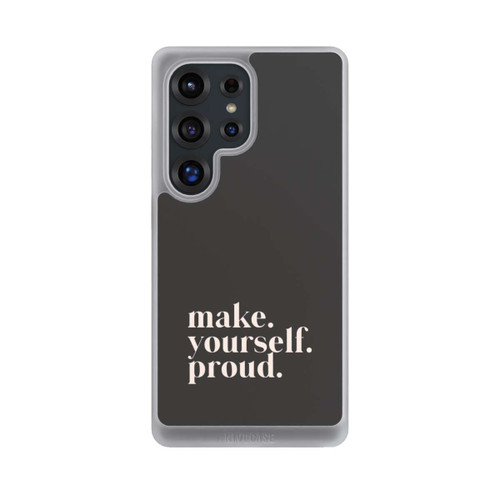 Samsung Galaxy S25 Ultra NIVOcore Make Yourself Proud Quote