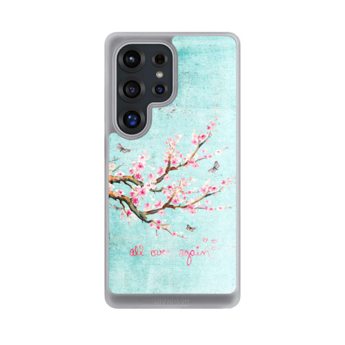 Samsung Galaxy S25 Ultra NIVOcore Kirschblütenbaummuster Blau