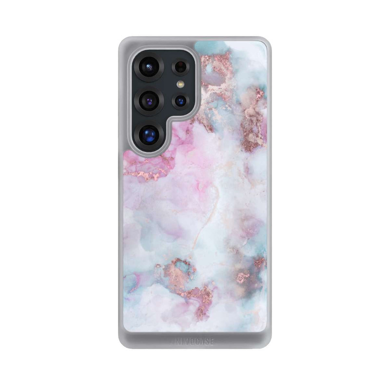 Galaxy S25 Ultra NIVOcore Alcohol Ink Marble Blue