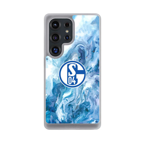 Samsung Galaxy S25 Ultra NIVOcore Schalke 04 Flüssig Blau