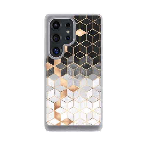 Samsung Galaxy S25 Ultra NIVOcore Würfel dunkel und gold