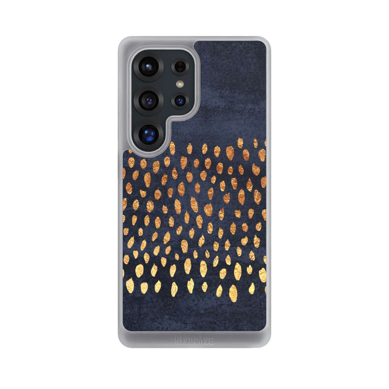 Galaxy S25 Ultra NIVOcore Or & Bleu Pattern
