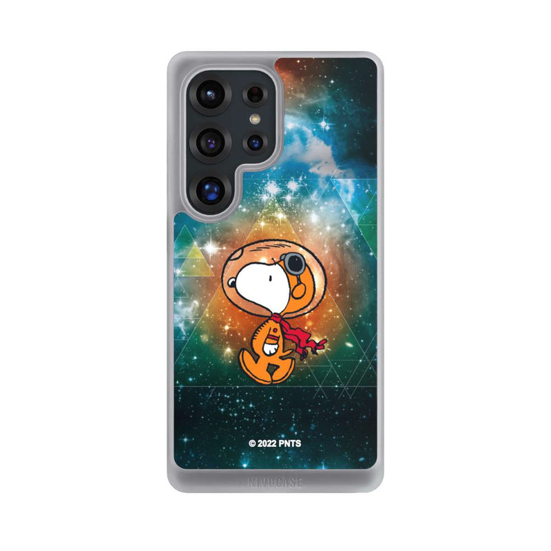 Galaxy S25 Ultra NIVOcore Snoopy Weltraumreisender Grün
