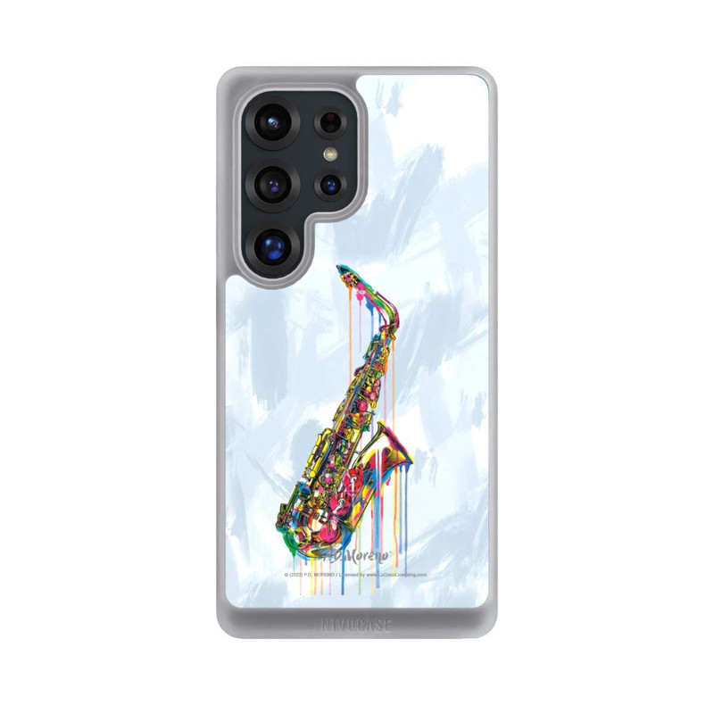 Galaxy S25 Ultra NIVOcore Saxophone Art By P.D. Moreno