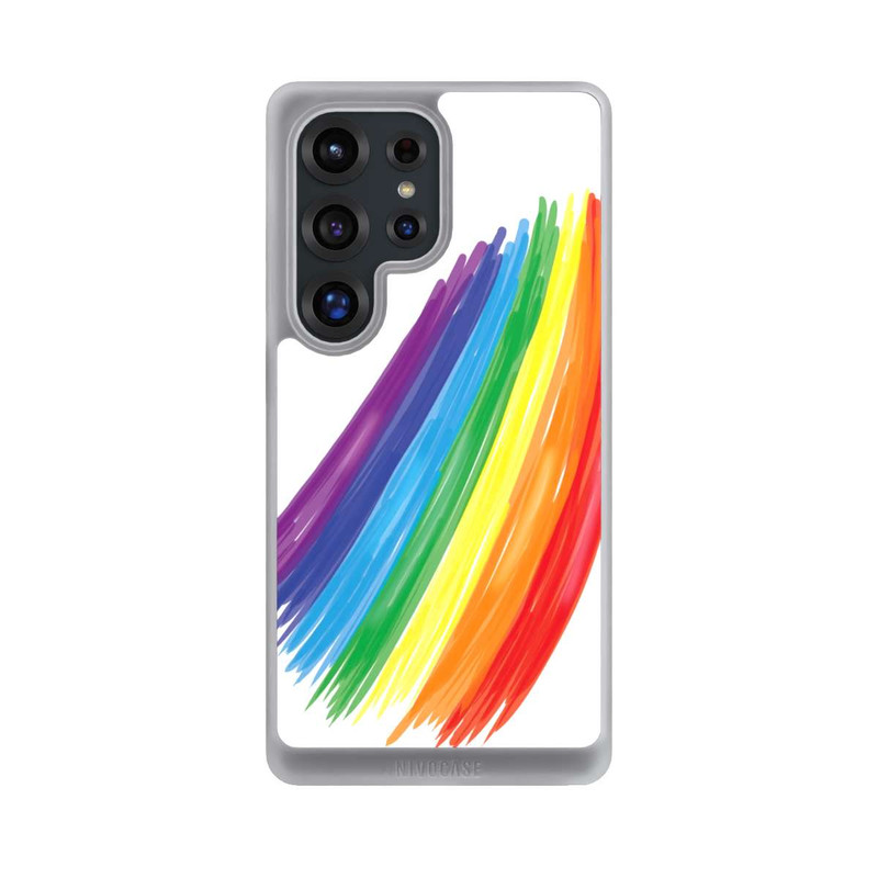 Galaxy S25 Ultra NIVOcore Rainbow Paint Brush
