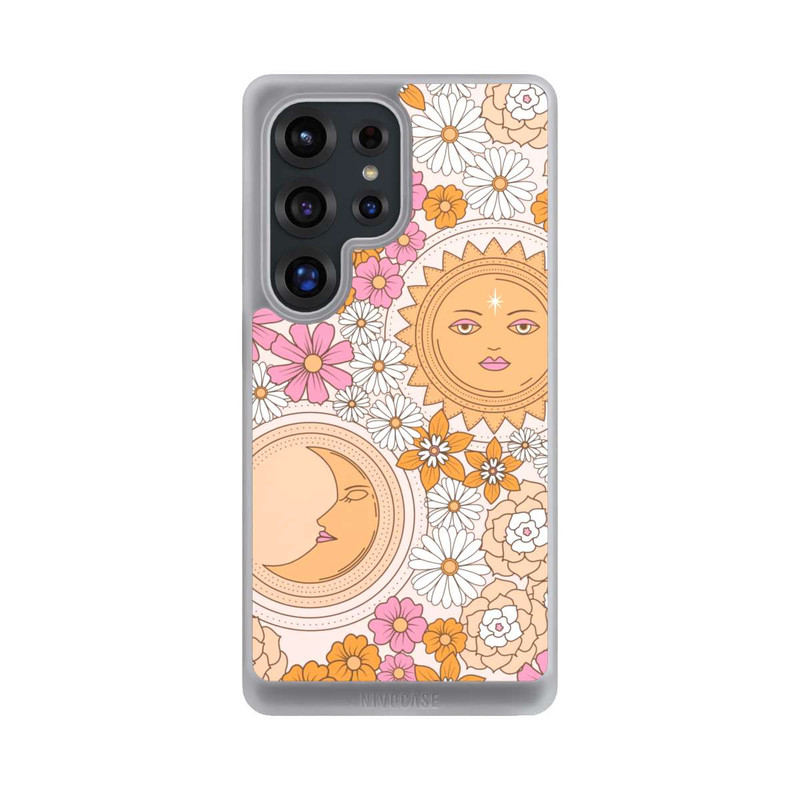 Galaxy S25 Ultra NIVOcore Fleurs Soleil & Lune