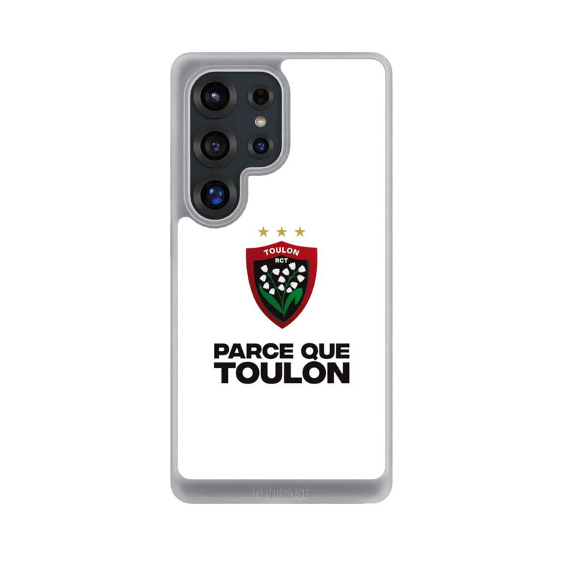 Galaxy S25 Ultra NIVOcore RC Toulonnais Blanc