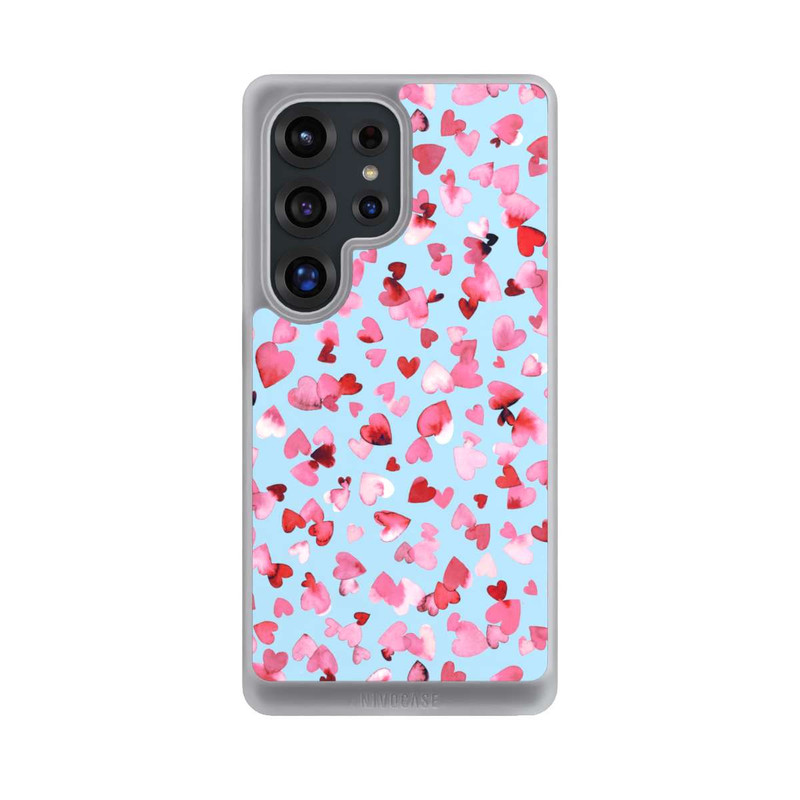 Galaxy S25 Ultra NIVOcore Valentines Love Hearts Pink Blue