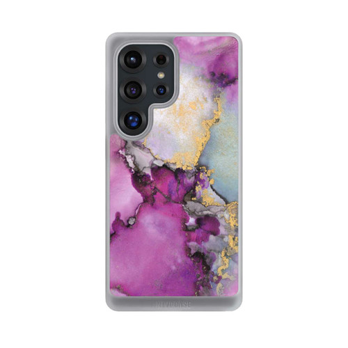 Samsung Galaxy S25 Ultra NIVOcore Alcohol Ink Art Pink