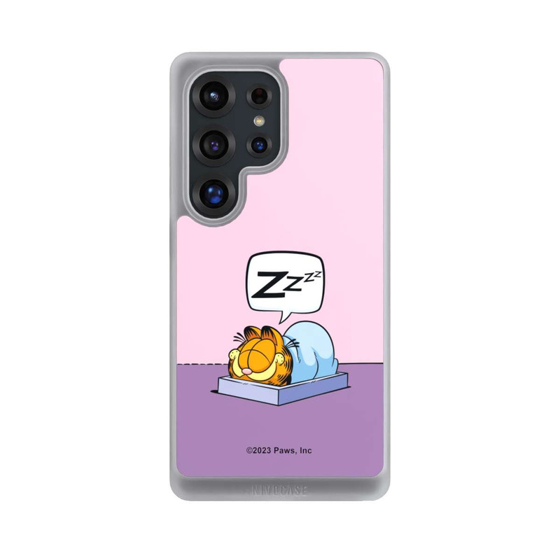 Galaxy S25 Ultra NIVOcore Garfield Nap Attack Pink 