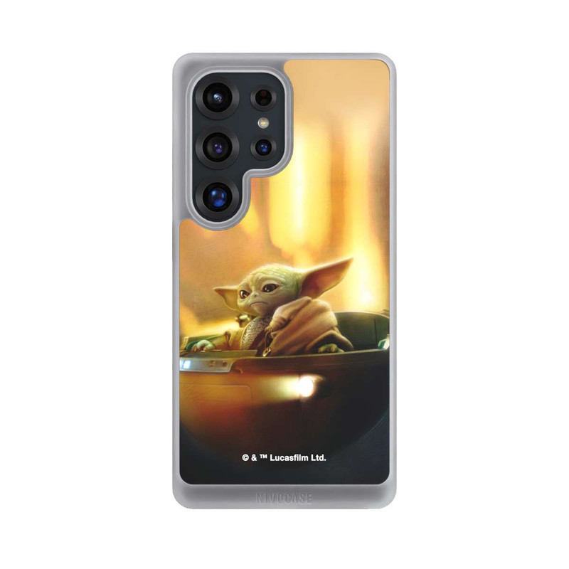 Galaxy S25 Ultra NIVOcore Grogu Dans la nacelle suspendue
