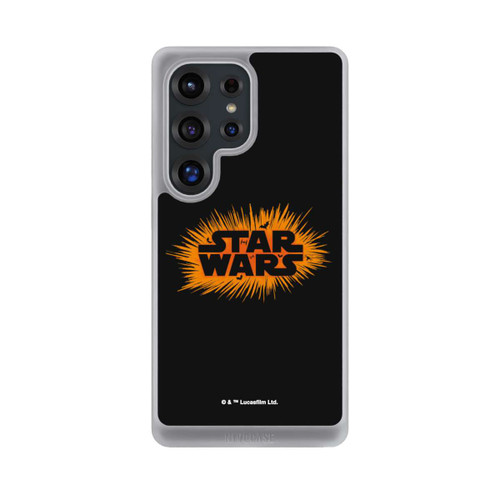 Samsung Galaxy S25 Ultra NIVOcore Star Wars Logo Orange Halloween Explosion