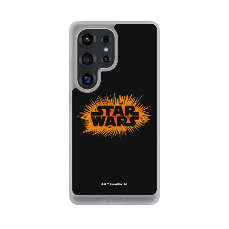 Galaxy S25 Ultra NIVOcore Star Wars Logo Orange Halloween Explosion
