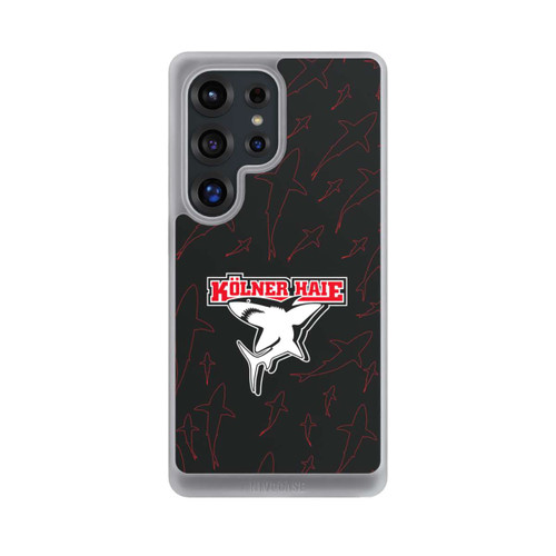 Samsung Galaxy S25 Ultra NIVOcore Haie Muster Rot