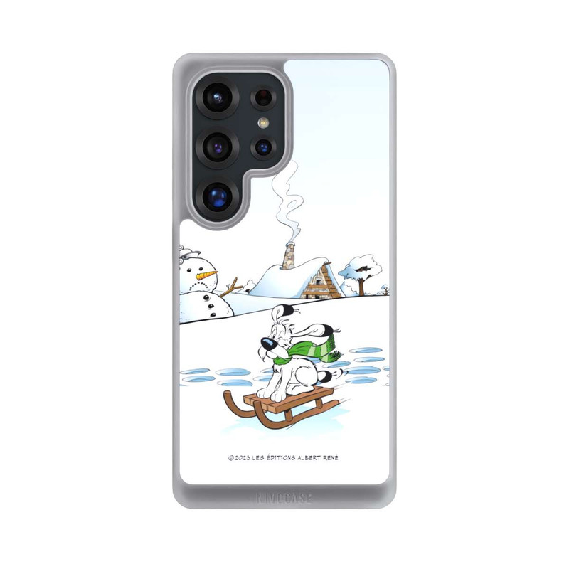 Galaxy S25 Ultra NIVOcore Idefix fährt Schlitten