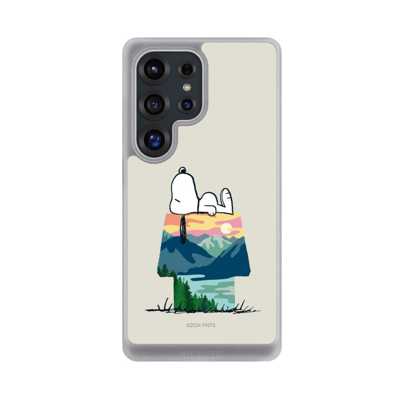 Galaxy S25 Ultra NIVOcore Snoopy Camping Hütte