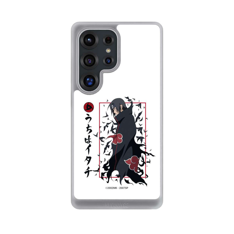 Galaxy S25 Ultra NIVOcore Itachi Krähen Weiß