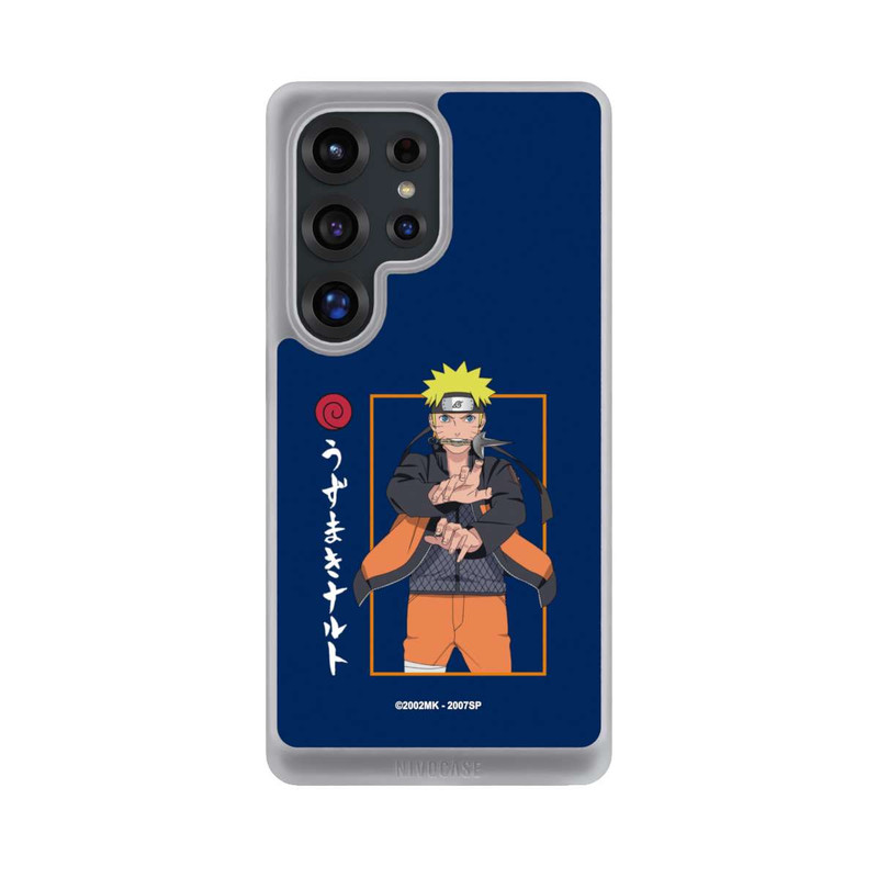 Galaxy S25 Ultra NIVOcore Naruto Kampfposition Blau