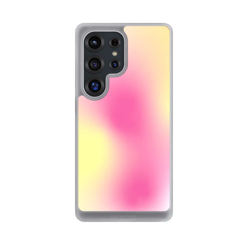Galaxy S25 Ultra NIVOcore Aura Gelb Pink