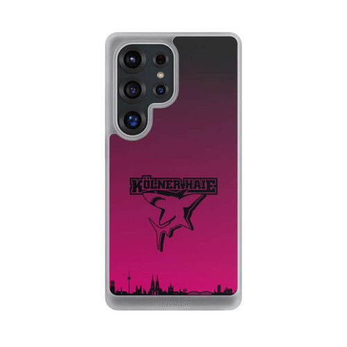 Samsung Galaxy S25 Ultra NIVOcore Kölner Haie Skyline Pink