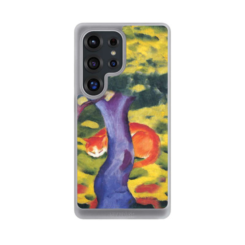 Samsung Galaxy S25 Ultra NIVOcore Cat Behind Tree by Franz Marc