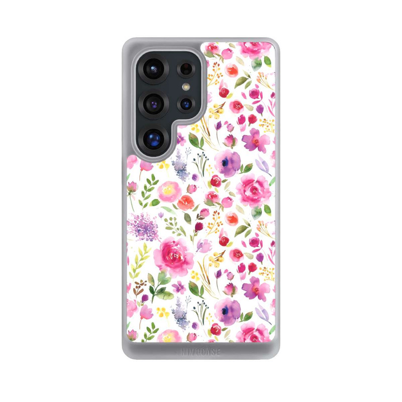 Galaxy S25 Ultra NIVOcore Roses Flowers Purple