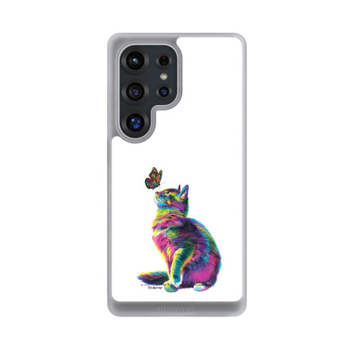 Samsung Galaxy S25 Ultra NIVOcore Katze verspielt